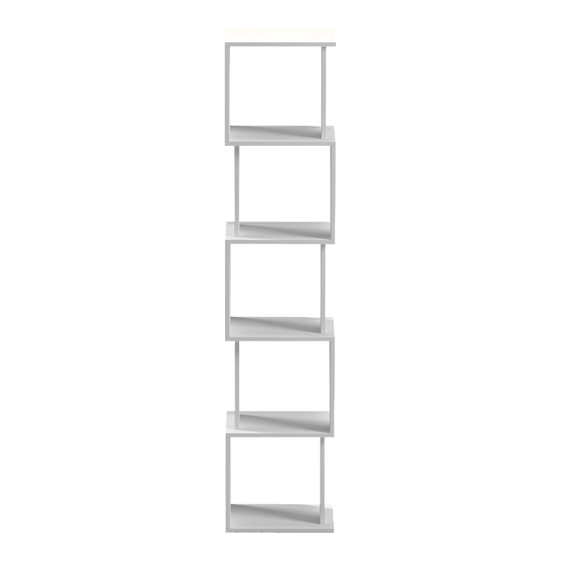 Βιβλιοθήκη Cubik  λευκό 35x30x161εκ - Pakobazaar