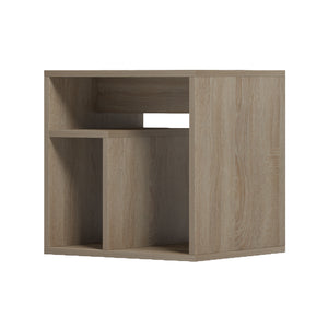 Βοηθητικό τραπέζι Doublo  sonoma 40x35x40εκ - Pakobazaar