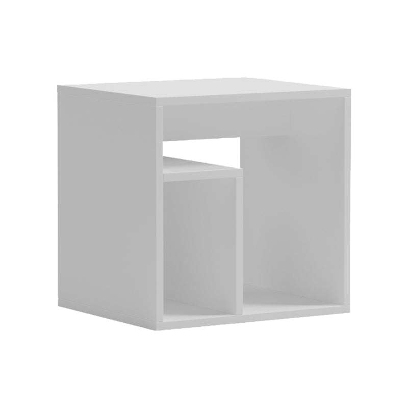 Βοηθητικό τραπέζι Doublo  λευκό 40x35x40εκ - Pakobazaar