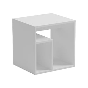Βοηθητικό τραπέζι Doublo  λευκό 40x35x40εκ - Pakobazaar