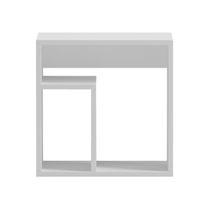 Βοηθητικό τραπέζι Doublo  λευκό 40x35x40εκ - Pakobazaar