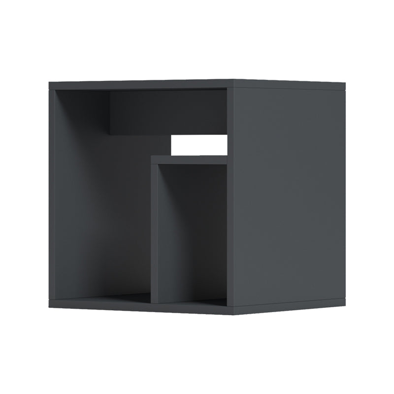Βοηθητικό τραπέζι Doublo  ανθρακί 40x35x40εκ - Pakobazaar