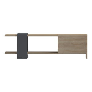 Έπιπλο τηλεόρασης Standi  σε sonoma-ανθρακί 120x25x36.8εκ - Pakobazaar