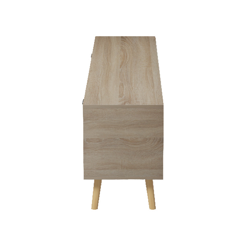 Έπιπλο τηλεόρασης Gorna  sonoma-ανθρακί 180x35x48.6εκ - Pakobazaar