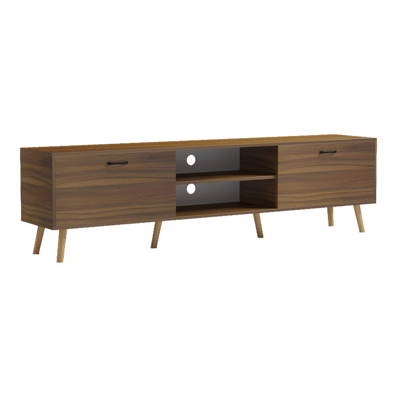 Έπιπλο τηλεόρασης Gorna  καρυδί 180x35x48.6εκ - Pakobazaar