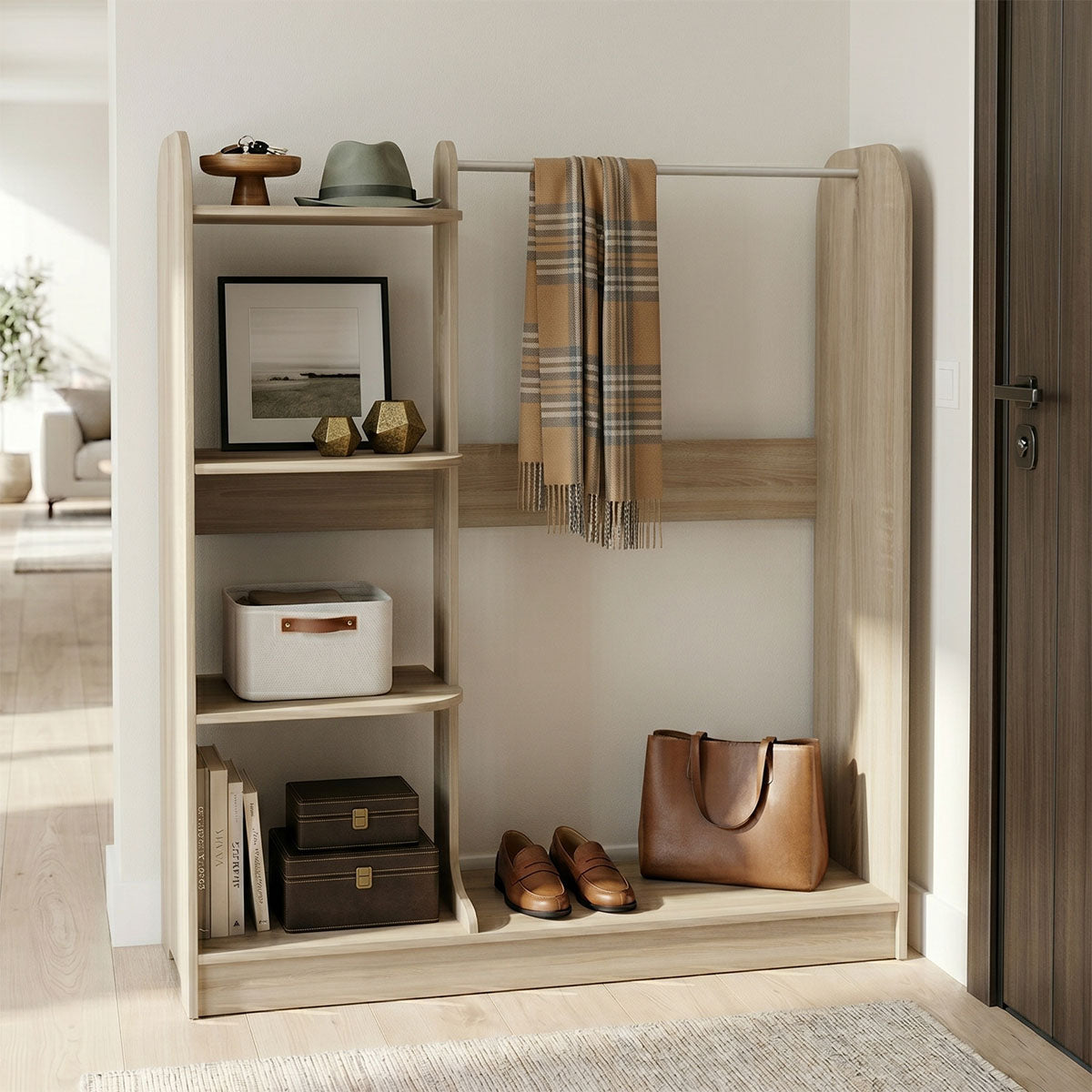 Έπιπλο εισόδου Pamesa  sonoma 130x40x135εκ - Pakobazaar