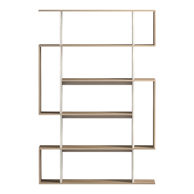 Βιβλιοθήκη Mito  sonoma - μπεζ μαρμάρου 108.5x25x161εκ - Pakobazaar