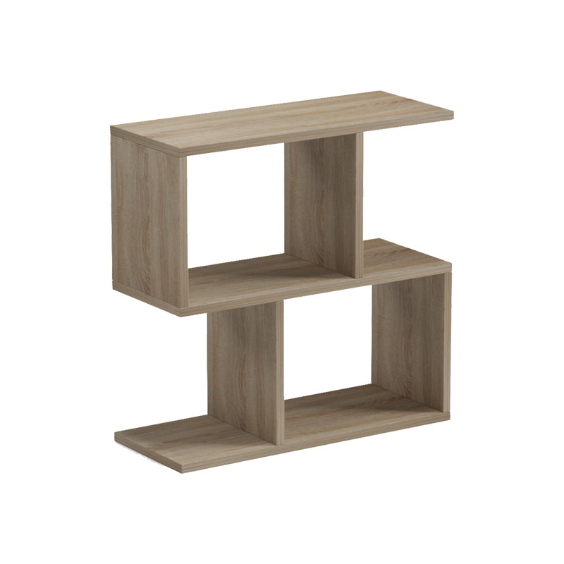 Βοηθητικό τραπέζι-βιβλιοθήκη Wesmol  sonoma 50x20x50εκ - Pakobazaar