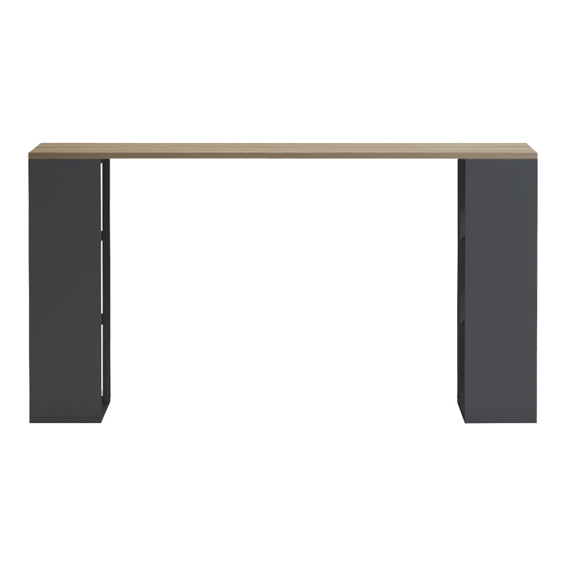 Γραφείο εργασίας Praga  ανθρακί- sonoma 140x60x75εκ - Pakobazaar