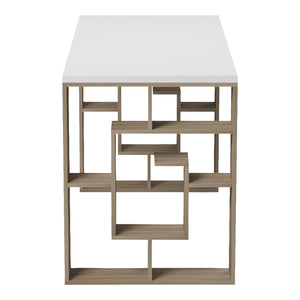 Γραφείο εργασίας Lovet  sonoma-λευκό 140x60x75εκ - Pakobazaar