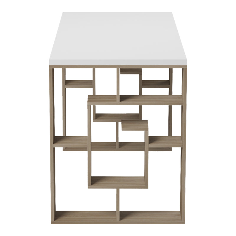Γραφείο εργασίας Lovet  sonoma-λευκό 140x60x75εκ - Pakobazaar