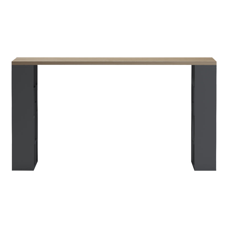 Γραφείο εργασίας Lovet  ανθρακί-sonoma 140x60x75εκ - Pakobazaar