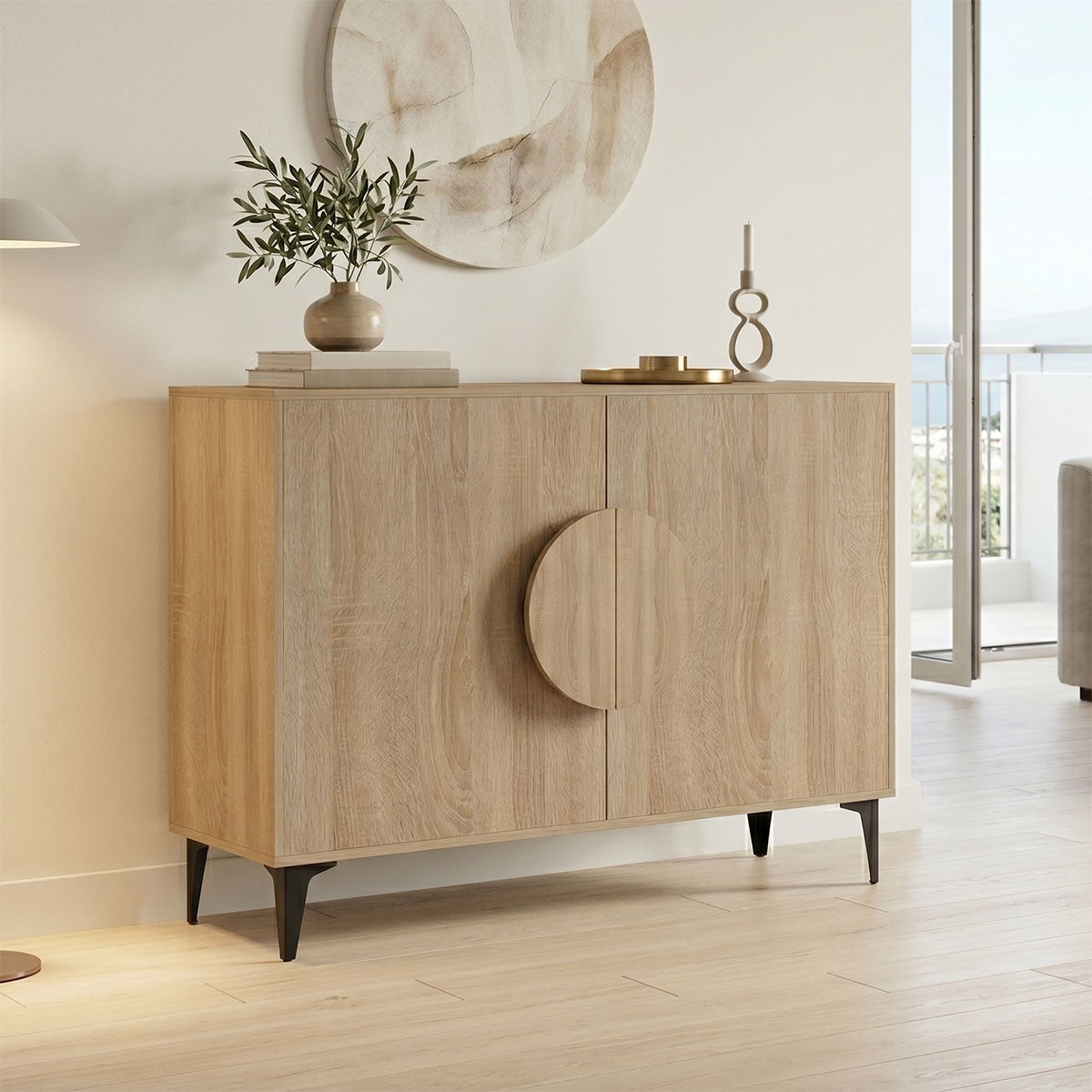Μπουφές Gora  sonoma 110x35.5x82εκ - Pakobazaar