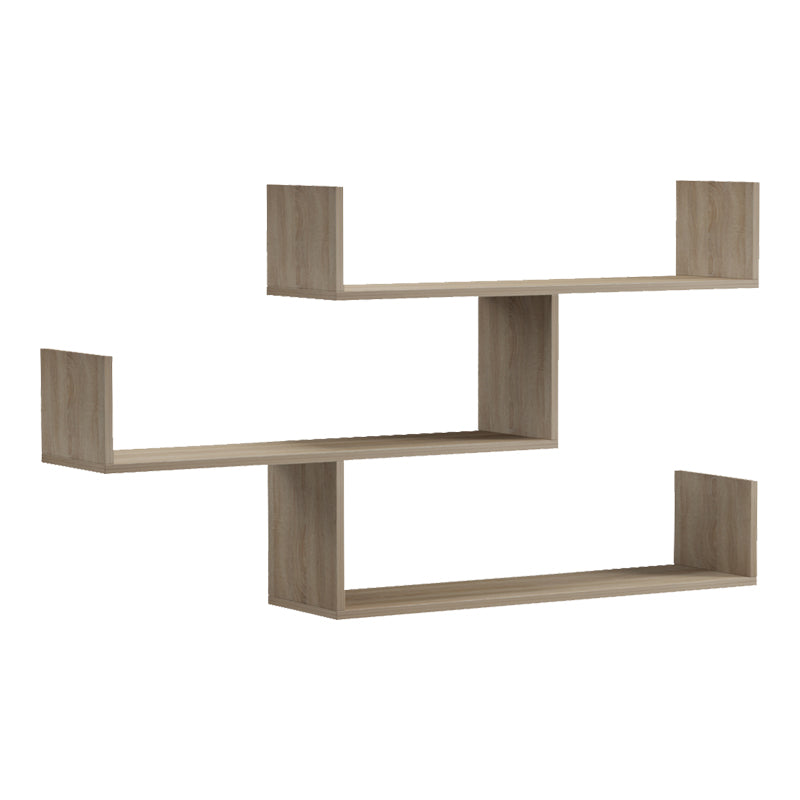 Ραφιέρα τοίχου Tiber  sonoma 120x22x67εκ - Pakobazaar