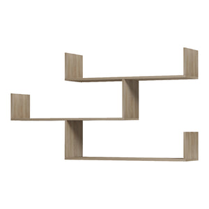 Ραφιέρα τοίχου Tiber  sonoma 120x22x67εκ - Pakobazaar