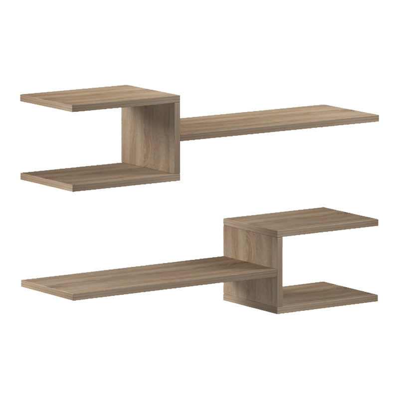 Ραφιέρα τοίχου Sumpa  2 τεμ sonoma 65x20x18εκ - Pakobazaar