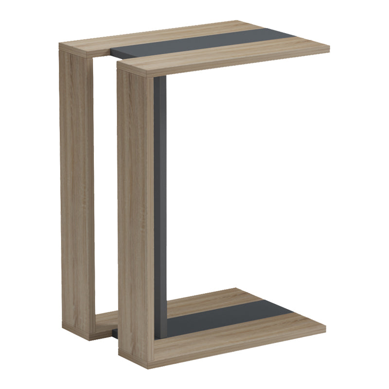Βοηθητικό τραπέζι Muju  sonoma- ανθρακί  30x40x55εκ - Pakobazaar