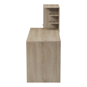 Γραφείο εργασίας με βιβλιοθήκη Felanbo  sonoma 160x60x125εκ - Pakobazaar