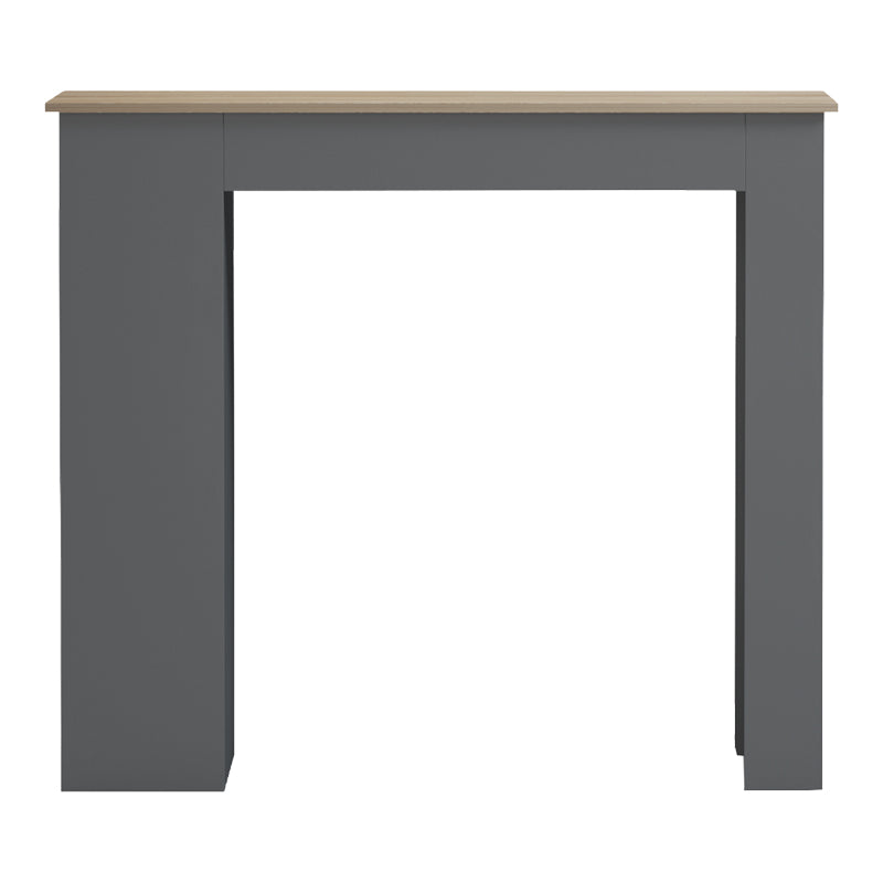 Τραπέζι μπαρ Riff  ανθρακί-επιφάνεια sonoma 120x55x105εκ