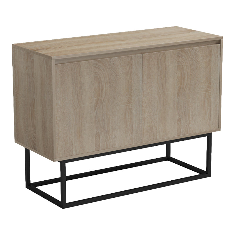 Μπουφές Dabia  sonoma-πόδι μαύρο μέταλλο 100x40x74εκ