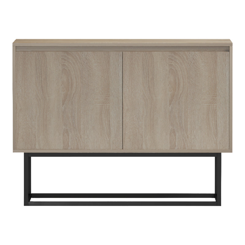 Μπουφές Dabia  sonoma-πόδι μαύρο μέταλλο 100x40x74εκ