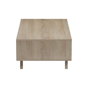 Τραπέζι σαλονιού Elonza  sonoma-ανθρακί 120x60x36εκ - Pakobazaar