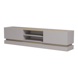 Έπιπλο τηλεόρασης Wendo  γκρι-sonoma 200x37x47εκ - Pakobazaar