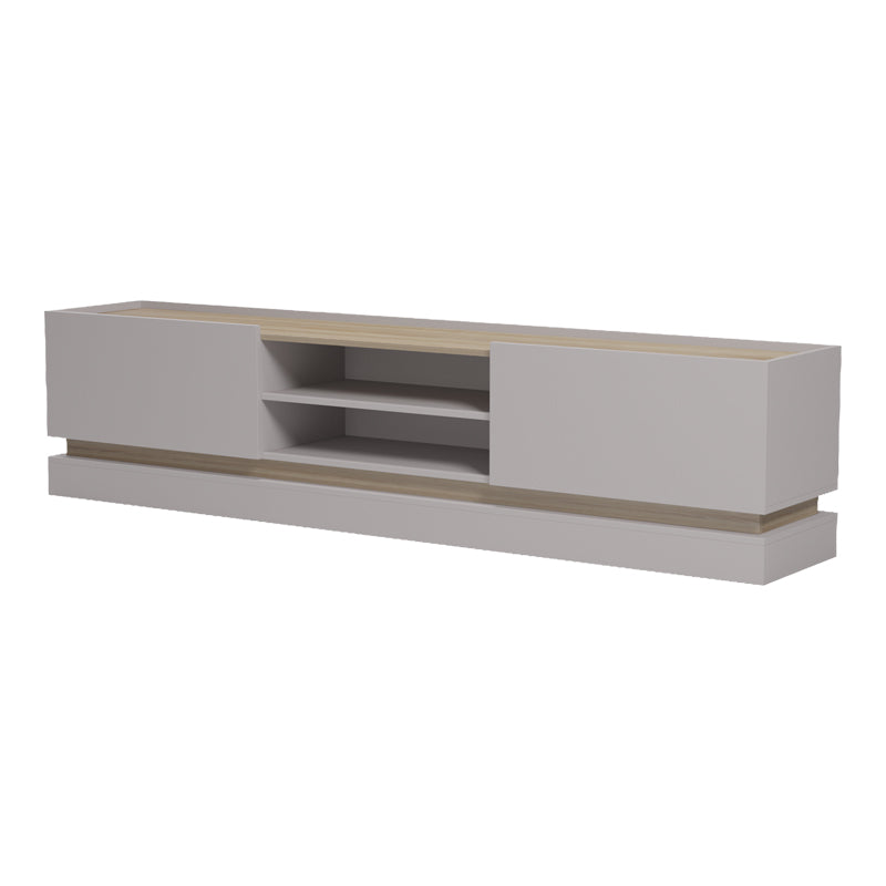 Έπιπλο τηλεόρασης Wendo  γκρι-sonoma 200x37x47εκ - Pakobazaar