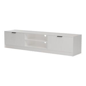 Έπιπλο τηλεόρασης Lemardo  λευκό 180x40x40εκ