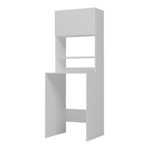 Έπιπλο πλυντηρίου Chaxe  λευκό 65x60x183.6εκ