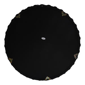 Καθρέπτης Specio  ξύλο σε μαύρη απόχρωση Φ60x4.5εκ - Pakobazaar