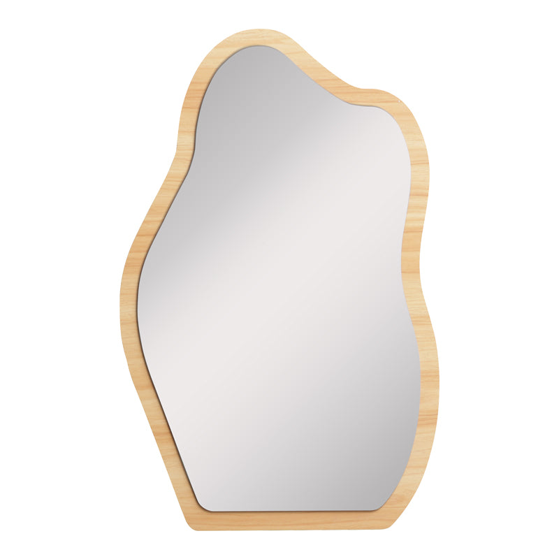 Καθρέπτης Evanthia  MDF σε φυσική απόχρωση 36x1.2x56 εκ