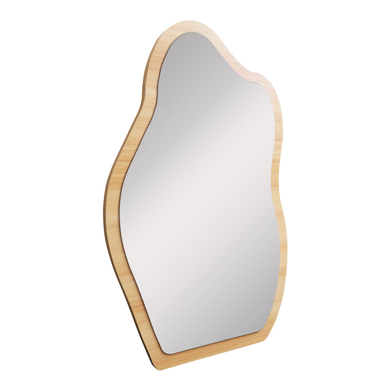Καθρέπτης Evanthia  MDF σε φυσική απόχρωση 36x1.2x56 εκ