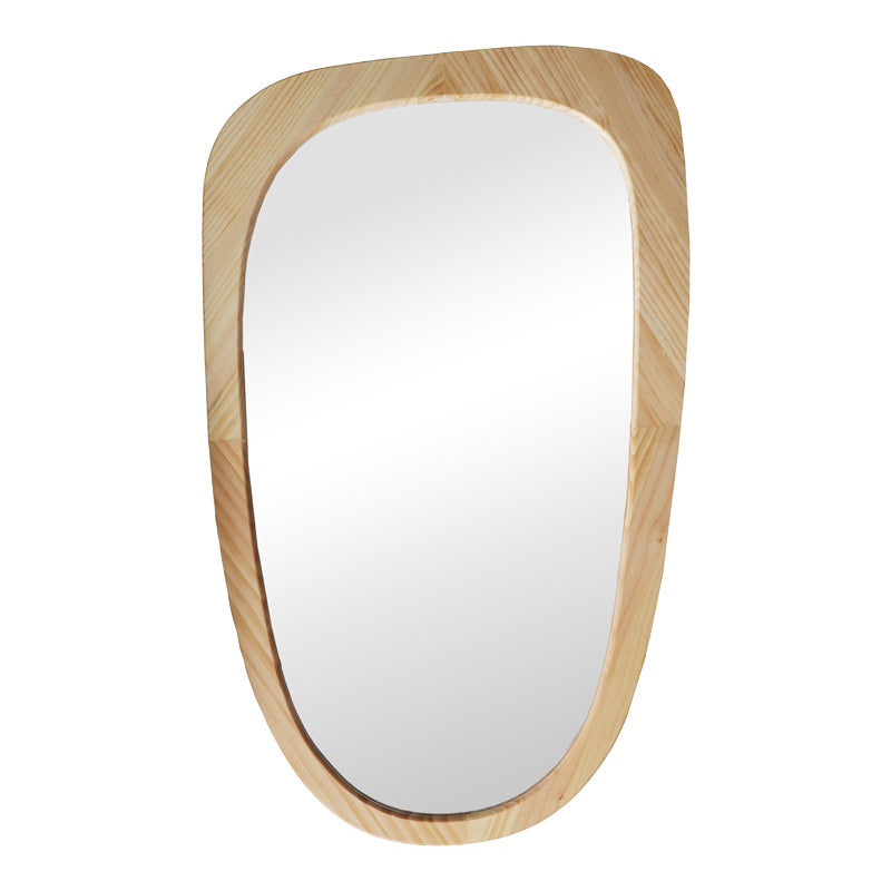 Καθρέπτης Phaedra  MDF σε φυσική απόχρωση 74x2,5x120 εκ