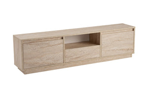 Έπιπλο Τηλεόρασης Kastraki Travertine 160x30x42 εκ. Μελαμίνης