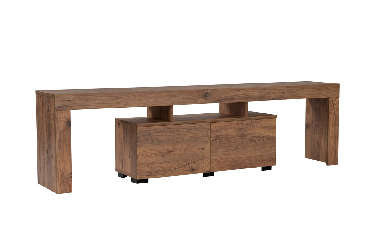 Έπιπλο Τηλεόρασης Evdilos Ατλαντικό Πεύκο 180x31.3x50 εκ. Μελαμίνης