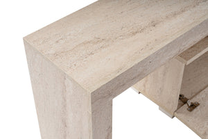 Έπιπλο Τηλεόρασης Evdilos Travertine 180x31.3x50 εκ. Μελαμίνης