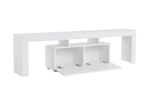 Έπιπλο Τηλεόρασης Evdilos Φυσικό Λευκό 180x31.3x50 εκ. Μελαμίνης