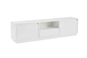 Έπιπλο Τηλεόρασης Kastraki Φυσικό Λευκό 160x30x42 εκ. Μελαμίνης