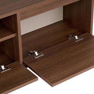 Έπιπλο Τηλεόρασης Glyfada Καρυδί Milano 160x30x42 εκ. Μελαμίνης