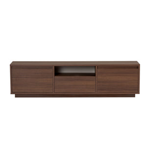 Έπιπλο Τηλεόρασης Glyfada Καρυδί Milano 160x30x42 εκ. Μελαμίνης