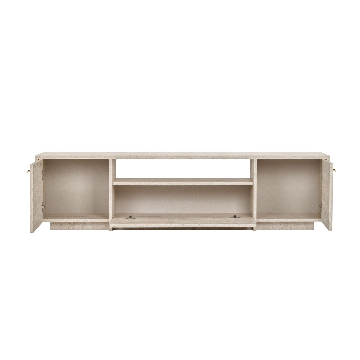 Έπιπλο Τηλεόρασης Gialiskari Travertine 180x35x46 εκ. Μελαμίνης