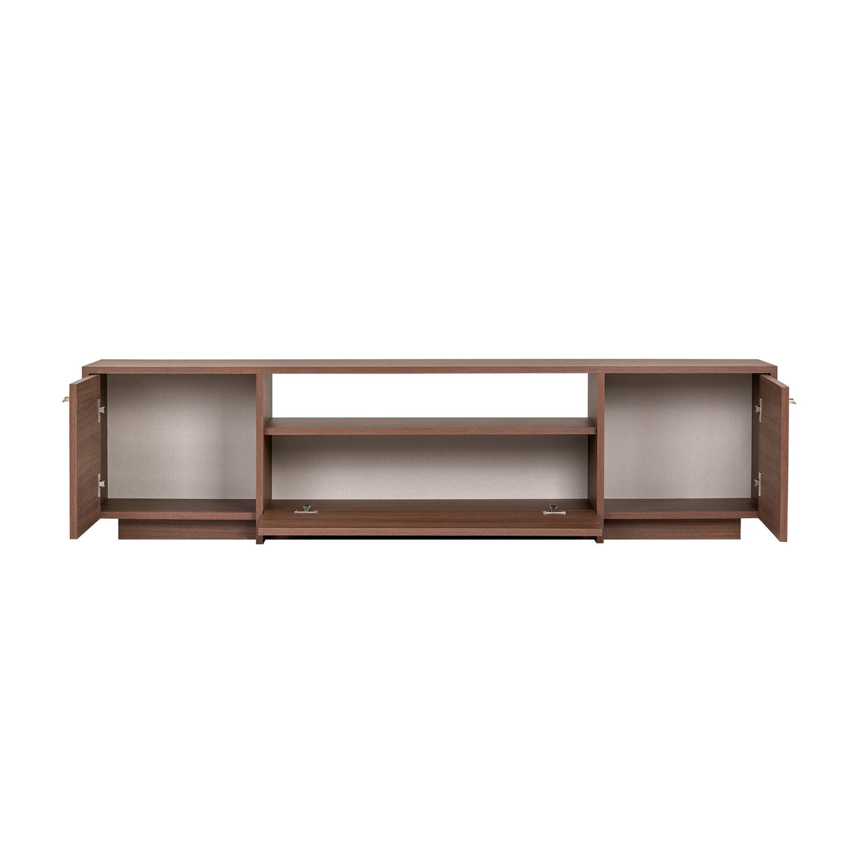 Έπιπλο Τηλεόρασης Gialiskari Καρυδί 180x35x46 εκ. Μελαμίνης