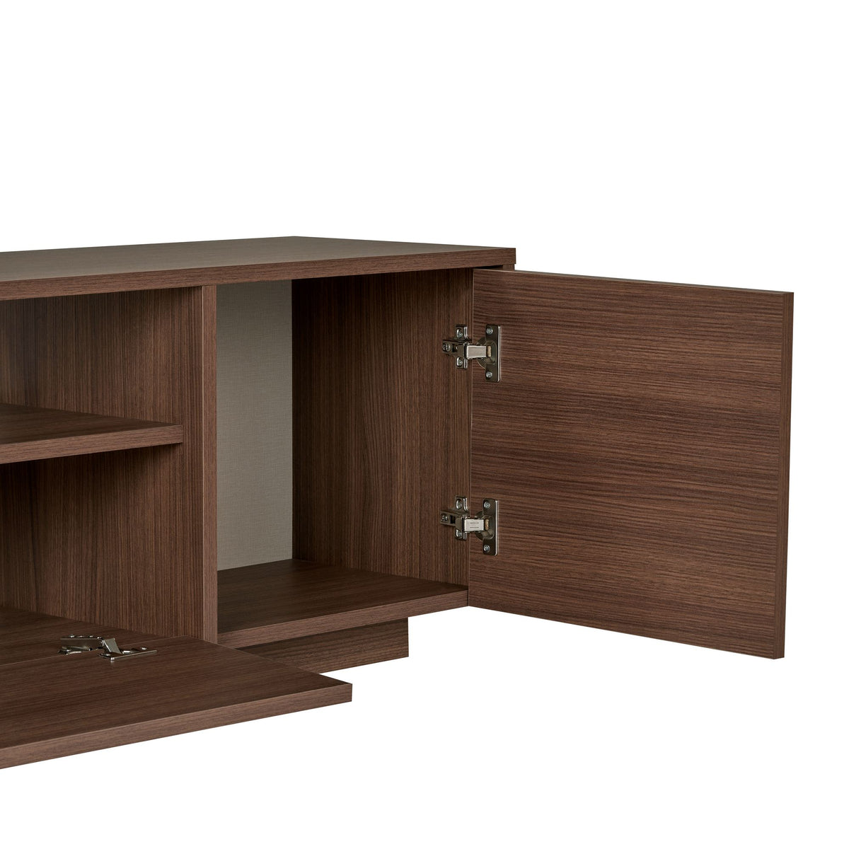 Έπιπλο Τηλεόρασης Gialiskari Καρυδί 180x35x46 εκ. Μελαμίνης