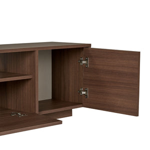 Έπιπλο Τηλεόρασης Gialiskari Καρυδί 180x35x46 εκ. Μελαμίνης