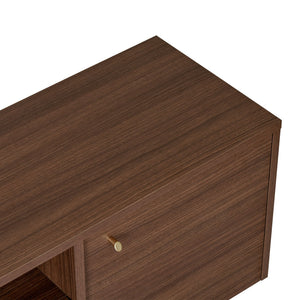 Έπιπλο Τηλεόρασης Gialiskari Καρυδί 180x35x46 εκ. Μελαμίνης