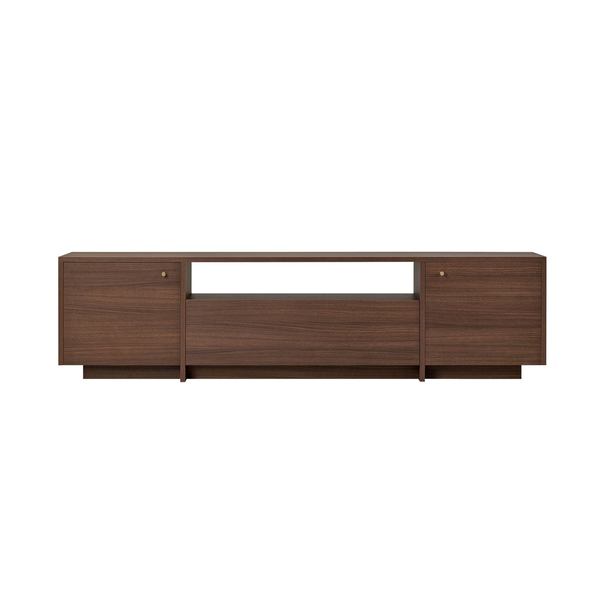 Έπιπλο Τηλεόρασης Gialiskari Καρυδί 180x35x46 εκ. Μελαμίνης