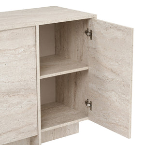 Κονσόλα Myrina Travertine 180x45x82 εκ. Μελαμίνης