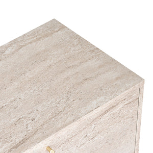 Κονσόλα Myrina Travertine 180x45x82 εκ. Μελαμίνης