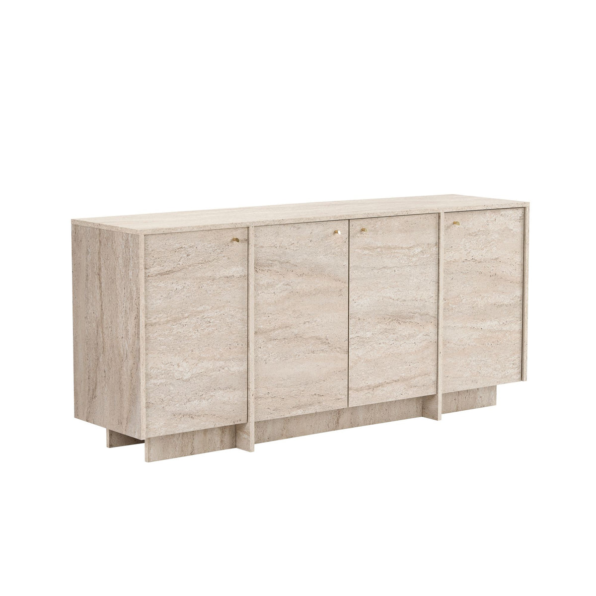 Κονσόλα Myrina Travertine 180x45x82 εκ. Μελαμίνης